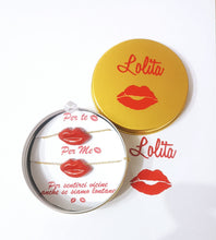 Carica l'immagine nel visualizzatore di Gallery, Collana Lolita con bocca in ceramica