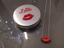 Carica l'immagine nel visualizzatore di Gallery, Collana Lolita con bocca in ceramica