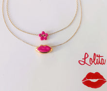 Load image into Gallery viewer, Lolita Color necklace with ceramic mouth