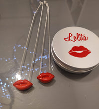 Carica l'immagine nel visualizzatore di Gallery, Collana Bocca Rossa COLLANA LOLITA ARGENTO BIANCO