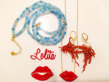 Carica l'immagine nel visualizzatore di Gallery, Orecchini Lolita Corallo
