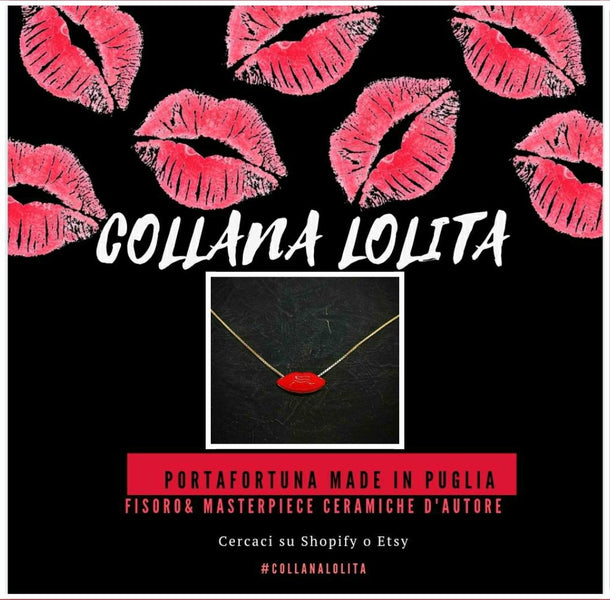 Collana Lolita: il gioiello giusto, il regalo perfetto, che parla di amicizia, di sorellanza, di fortuna, di amore, soprattutto verso se stessa... 💋