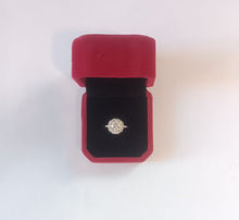 Carica l&#39;immagine nel visualizzatore di Gallery, PROMESSA – Anello Solitario in Moissanite Princess
