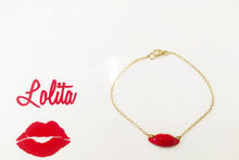 Carica l&#39;immagine nel visualizzatore di Gallery, Bracciale Lolita con bocca in argento
